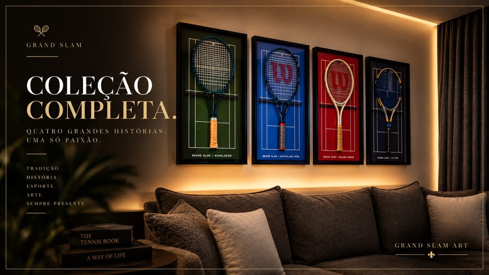 Coleção Completa Grand Slam Art